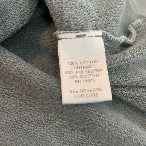 Levi’s Soft Cotton Henley Grey Large - Picture 7 of 7